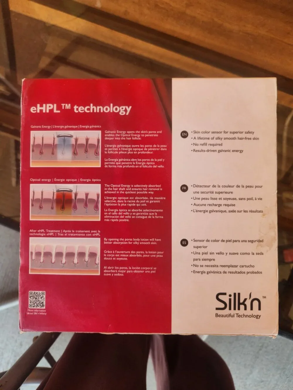 Silkn Infinity please see